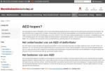 AED (defibrillator) kopen?